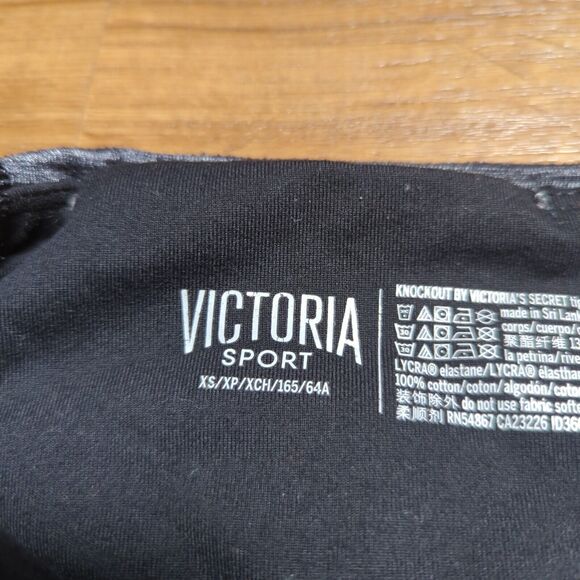 Victoria Sport Knockout By Victoria’s Secret Leggings Size XS Gray Athleisure - Picture 2 of 6